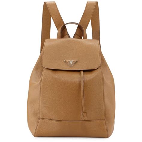 prada vitello leather backpack